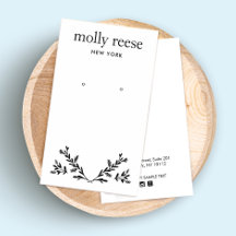 Moderne Schwarz-weiße Zweigstellenkarte