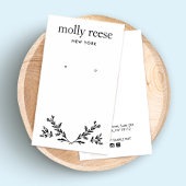 Moderne Schwarz-weiße Zweigstellenkarte