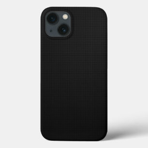 Moderne schwarze Beschaffenheit iPhone 13 Hülle