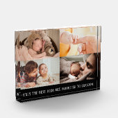 Moderne Schwarze Collage für Großpappenblock-Foto Fotoblock (Links)