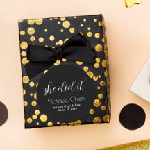 Moderne Schwarze Elegante Schriftart Abschluss