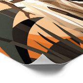 Moderne Schwarze Frauen, ohne Wanddekoration Poster (Ecke)