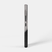 Moderne Schwarze Geometrie Samsung Galaxy Hülle (Rechte Seite)