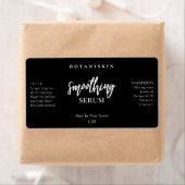 Moderne schwarze Gesichtseretiketten (Insitu)