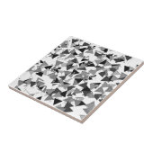 Moderne schwarze, graue und weiße geometrische fliese (Seite)