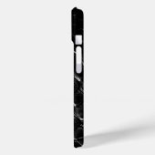 Moderne schwarze Krokodile Case-Mate iPhone Hülle (Rückseite / Links)
