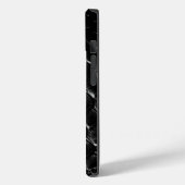 Moderne schwarze Krokodile Case-Mate iPhone Hülle (Rückseite / Links)