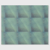 MODERNE SCHWARZE LICHTLINIE GRÜNE GESCHENKPAPIER (Flach)