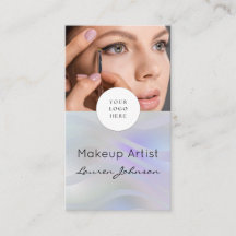 Moderne schwarze Schriftfoto-Make-up 