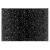 Moderne schwarze Steinart - Raum Schneidebrett (Vorderseite)