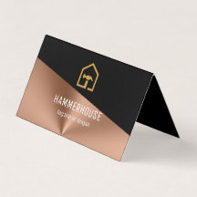 Moderne schwarze und bronzene Konstruktion Gebäude
