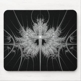 Moderne Schwarzweiss-Mausunterlage Mousepad