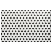 Moderne Schwarzweiss-Tupfen Stoff (Yard (91,4 cm))