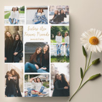 Moderne Schwester-Foto-Collage mit anpassbarem Zit