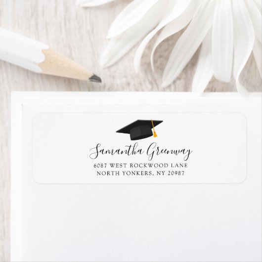 Moderne Script Abschluss 2025 Rücksendeadresse (Insitu)