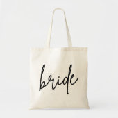 Moderne Script Bridge Tote Bag Tragetasche