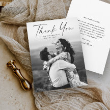 Moderne Script-Foto-Hochzeit
