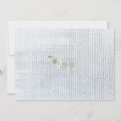 Moderne Script-Foto-Hochzeit Save The Date (Rückseite)