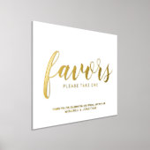 Moderne Script-Gastgeschenke Hochzeiten Gold Foliendrucke (Ablage )