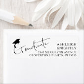 Moderne Script Graduate Cap (Insitu)