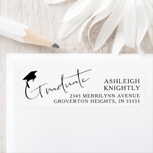 Moderne Script Graduate Cap (Insitu)