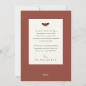 Moderne Script Joy Baby Jesus Krippe Weihnachten (Rückseite)