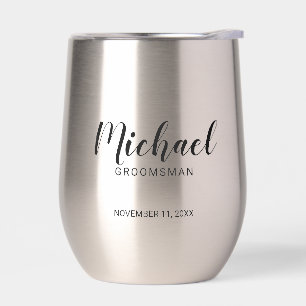 Moderne Script-Personalisierte Trauzeugen