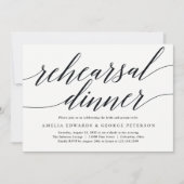 Moderne Script-Probe Einladung (Vorderseite)