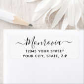 Moderne Script-Rücksendeadresse (Insitu)