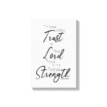 Moderne Script Schriftart Bible Verse Isaiah 40:31