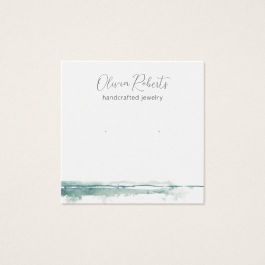 Moderne Script Stuhlvorratskarte (Vorderseite)