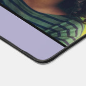 Moderne Scripte 3 Fotos Collage Schreibtischunterlage (Ecke)