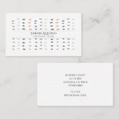 Moderne Seamstress-Schneiderhandstifte Visitenkarte (Vorne/Hinten)