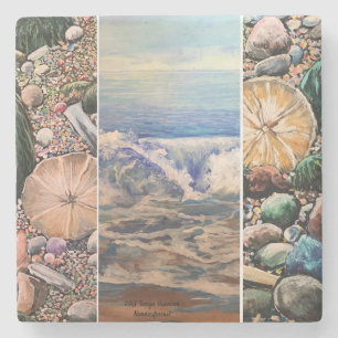 MODERNE SEASKAPE-BILDER STEINUNTERSETZER