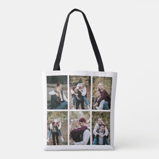 Moderne sechs Tragetaschen für Fotosammlungen Tasche (Rückseite)