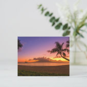 Moderne Seeblick-Flachbild-Postkarte Postkarte (Stehend Vorderseite)