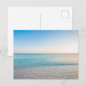 Moderne Seeblick-Flachbild-Postkarte Postkarte (Vorne/Hinten)