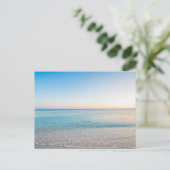 Moderne Seeblick-Flachbild-Postkarte Postkarte (Stehend Vorderseite)