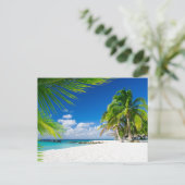 Moderne Seeblick-Flachbild-Postkarte Postkarte (Stehend Vorderseite)