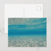Moderne Seeblick-Flachbild-Postkarte Postkarte (Vorne/Hinten)