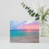 Moderne Seeblick-Flachbild-Postkarte Postkarte (Stehend Vorderseite)