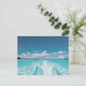 Moderne Seeblick-Flachbild-Postkarte Postkarte (Stehend Vorderseite)