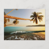 Moderne Seeblick-Flachbild-Postkarte Postkarte (Vorderseite)