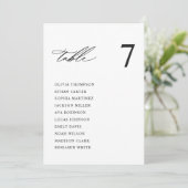 Moderne Seekarten Einladung (Stehend Vorderseite)