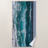 Moderne Seereisen Strandtuch (Vorderseite)