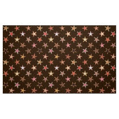 Moderne Seiden, Schokoladenbraun und Tan Stoff (Fat Quarter (45,7 x 55,9 cm))