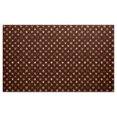 Moderne Seiden, Schokoladenbraun und Tan Stoff (Yard (91,4 cm))