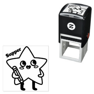 moderne Selbstfärb-Stempel / Lehrer-Stempel  Permastempel