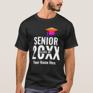 Moderne Senior Class of custom year T - Shirt
