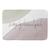 Moderne Serenity Bath Mat Badematte (Vorderseite)